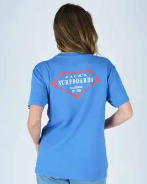 Street Ready Women's Retro Lam S/S Tee - Royal Blue