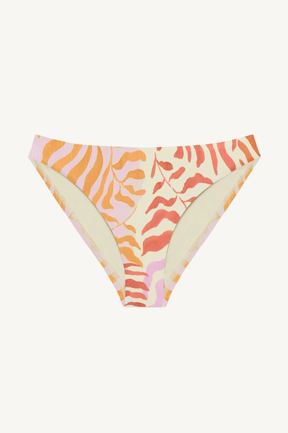 Cali High Leg Full Bottom - Gold Coast EcoRib BT Flexible Underwire Support Smooth Silicone Grip