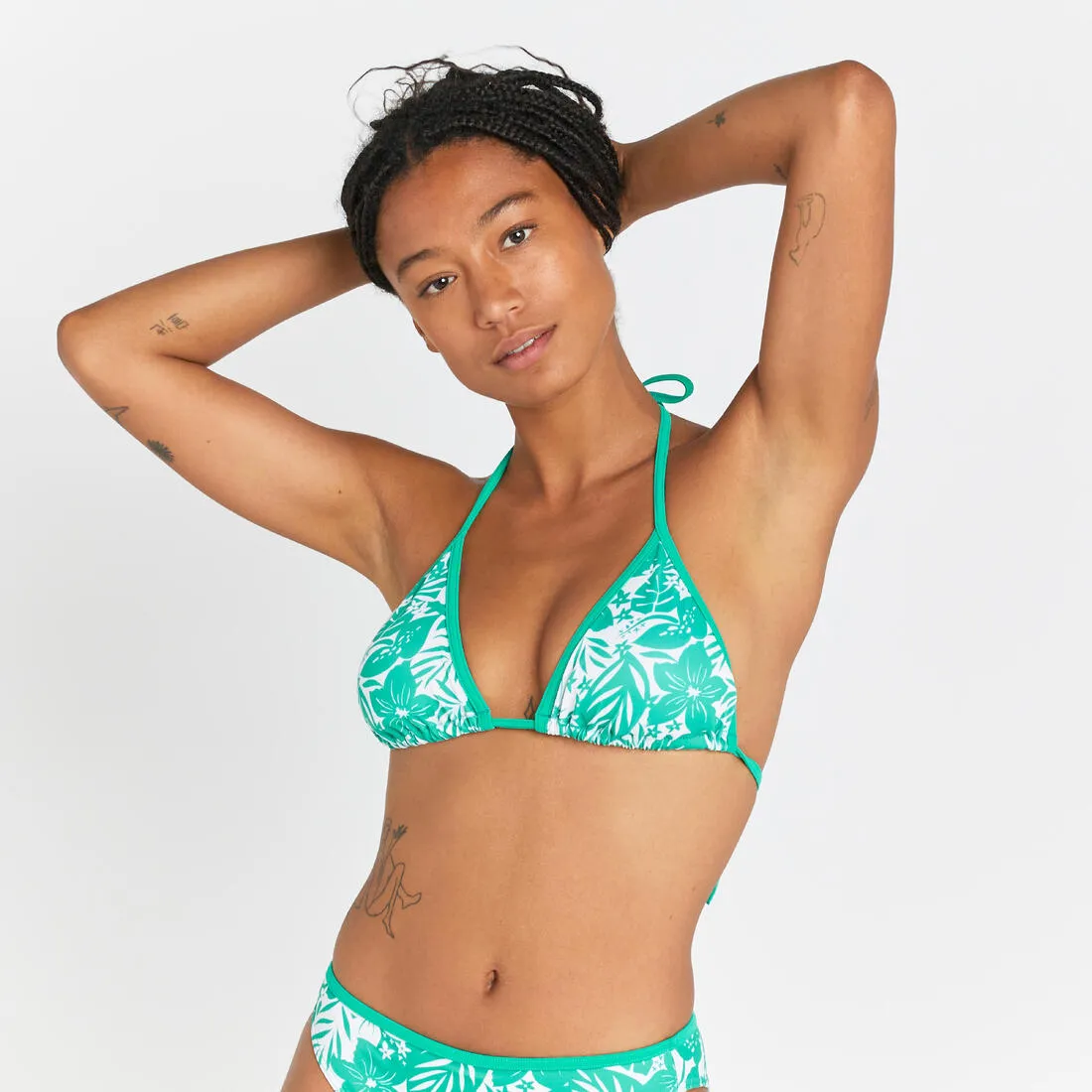 Top Bikini Tri??ngulos Mujer Flex Foam Padding