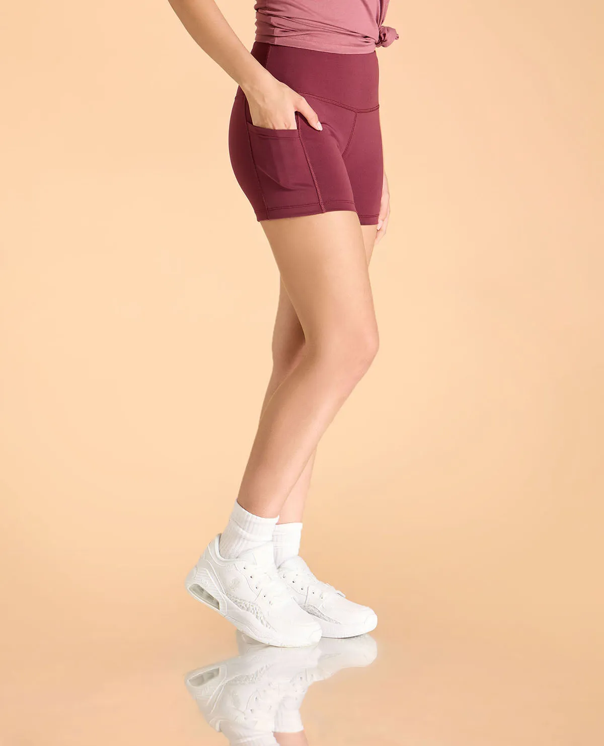 High Waisted Second SKN Booty Shorts Fashion Accessory