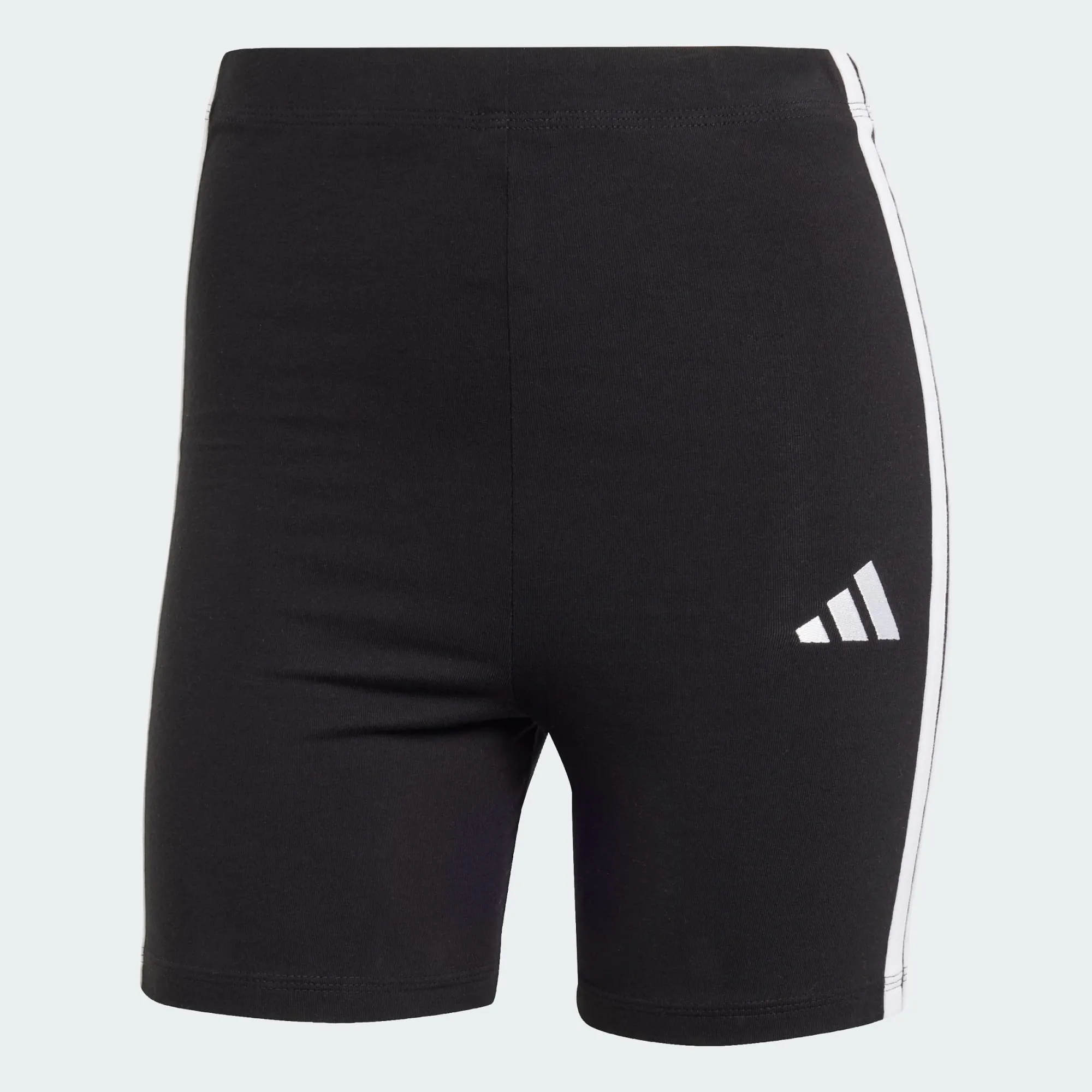 Pure Fit Adidas Women's 3-Stripes High Waisted Black Bike Short