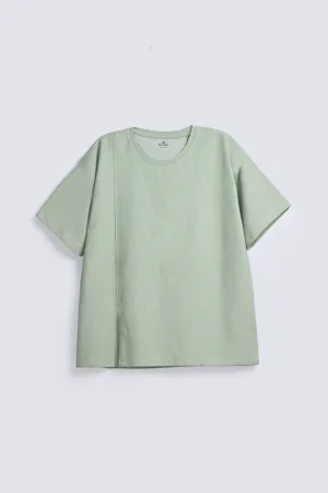 Everyday Fashion TEXTURED OVERSIZED TEE