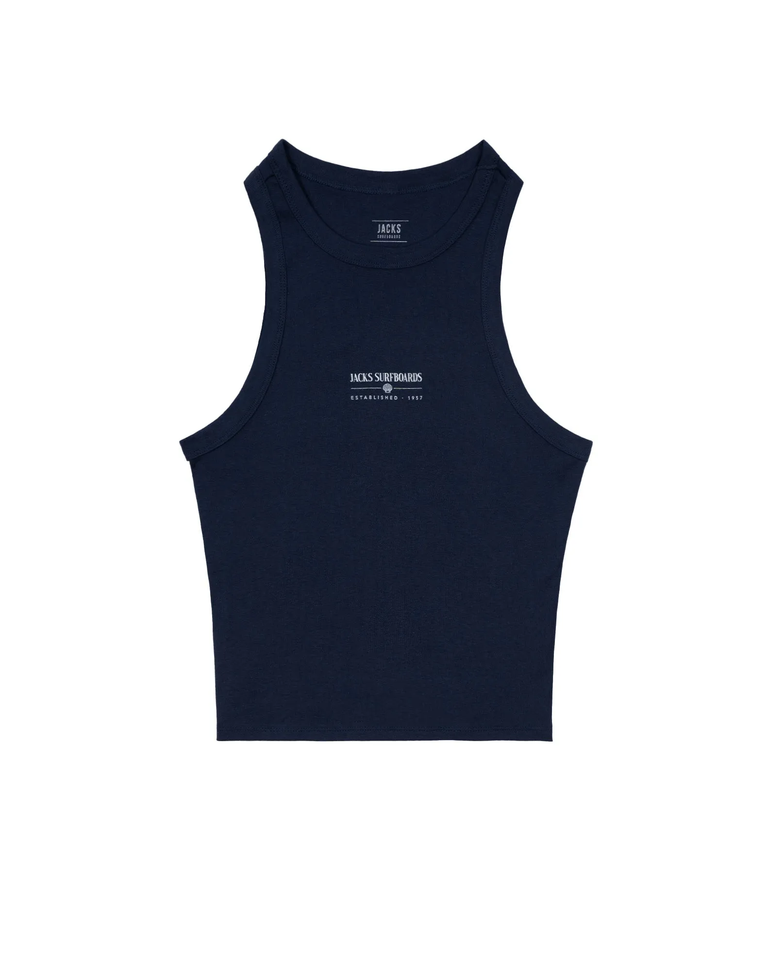 Contoured Hemline Shelish W Tank Top