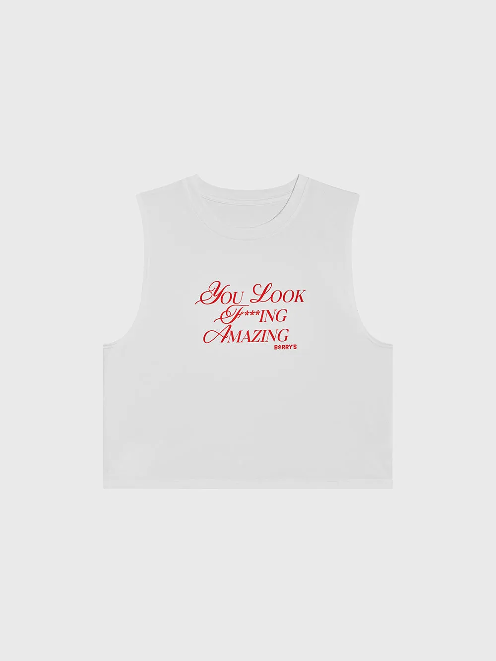 Odor Resistant Fabric Thermal regulation BARRY'S OPTIC WHITE LEGEND TANK