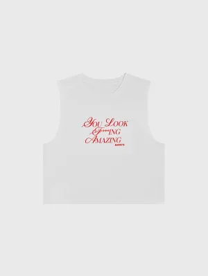 Odor Resistant Fabric Thermal regulation BARRY'S OPTIC WHITE LEGEND TANK