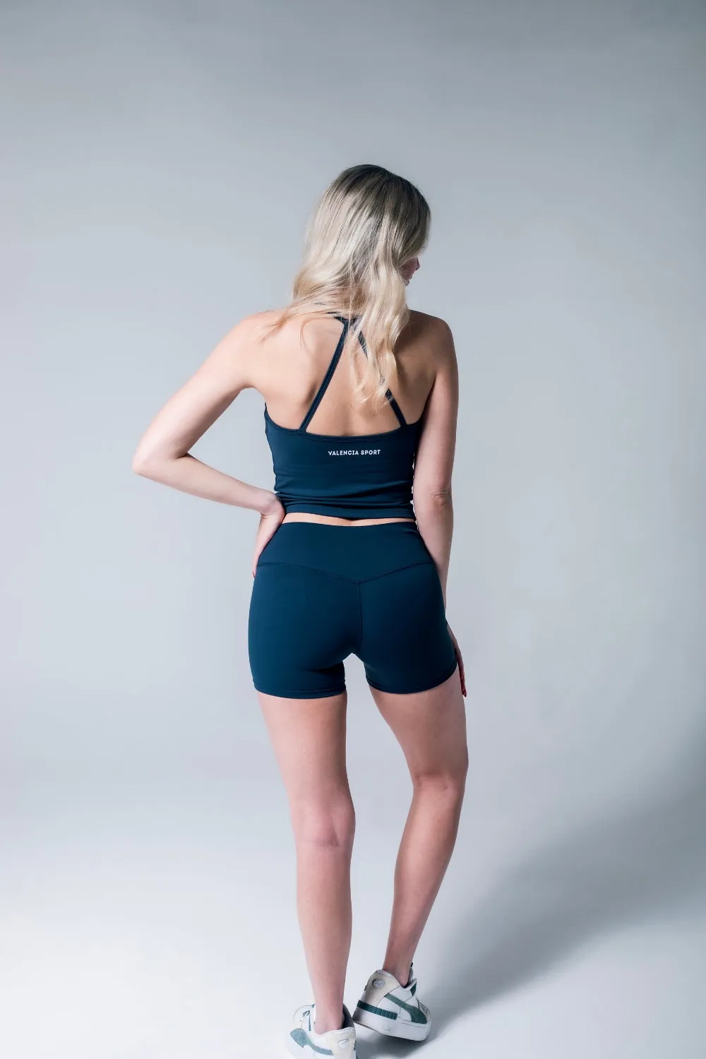 Easy Tunic Casual Look Barre Collection Cobalt Blue Tank
