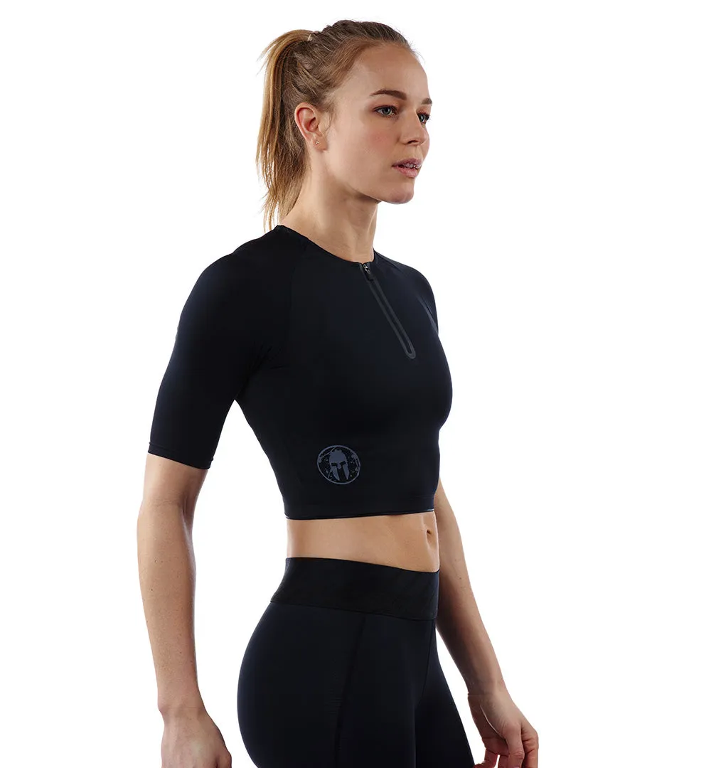 Parisian Chic slim fit SPARTAN by CRAFT Studio Zip Top - Women's