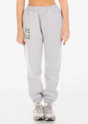 Roomy Design VELO OVERSIZED TRACKPANTS - MARL GREY