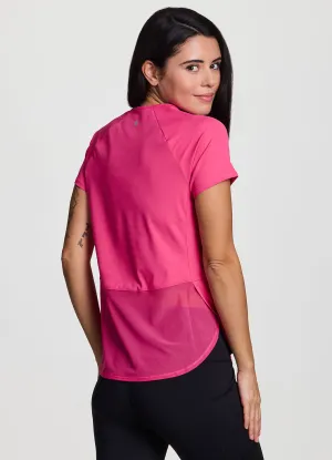 VintageWash To The Core Mesh Tee