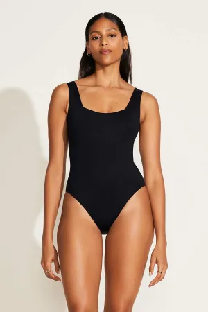 Stackable Packaging Low Profile Hardware Mika One Piece Full Cut - Black EcoLux