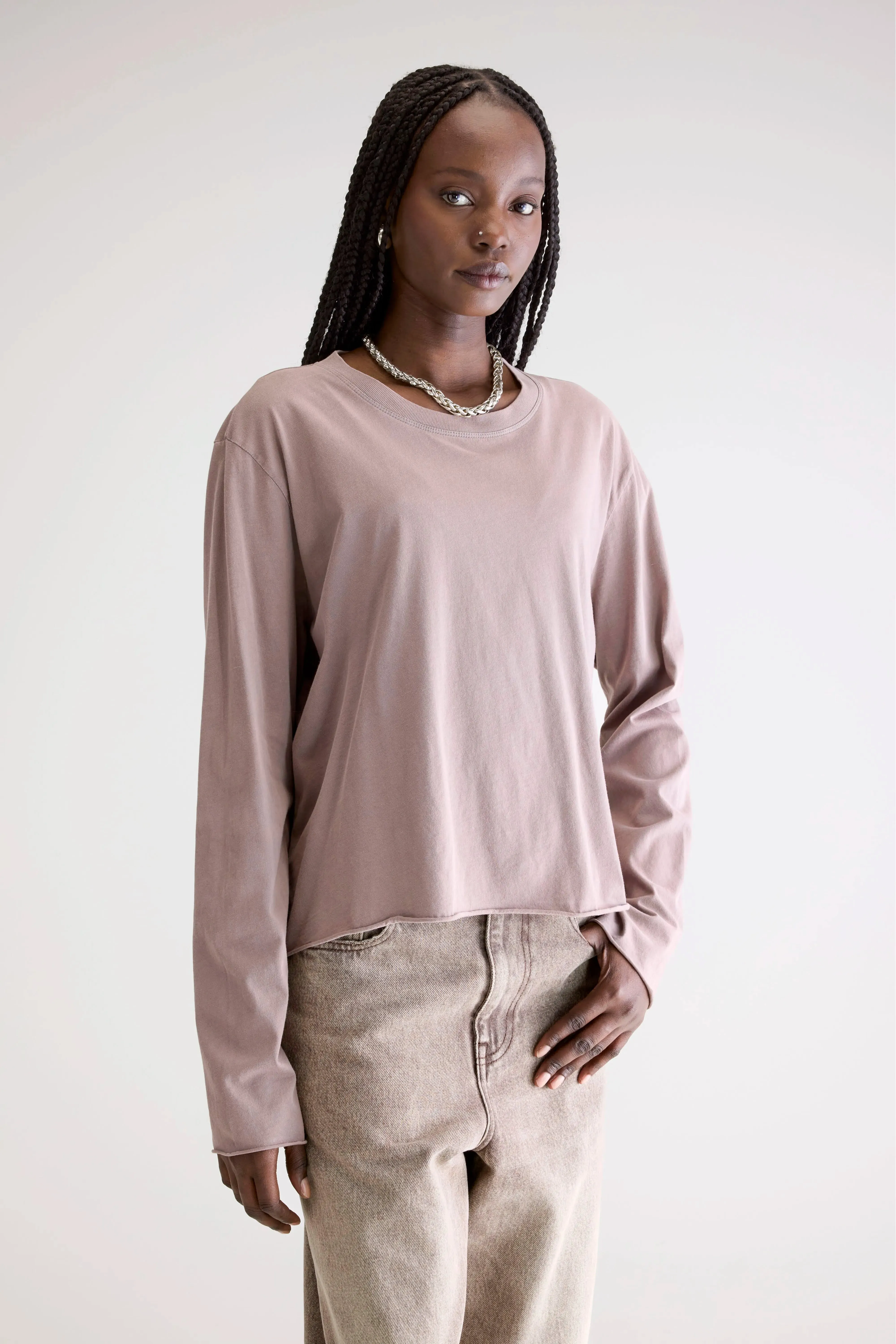 Fercy long-sleeve t-shirt (252 / W / PEEL) RelaxedFit