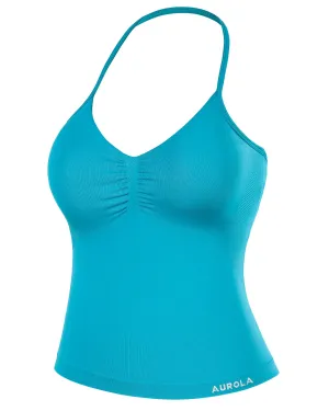 AUROLA Influence Longline Strappy Top-NEW Colors Noble Core Clean Fit
