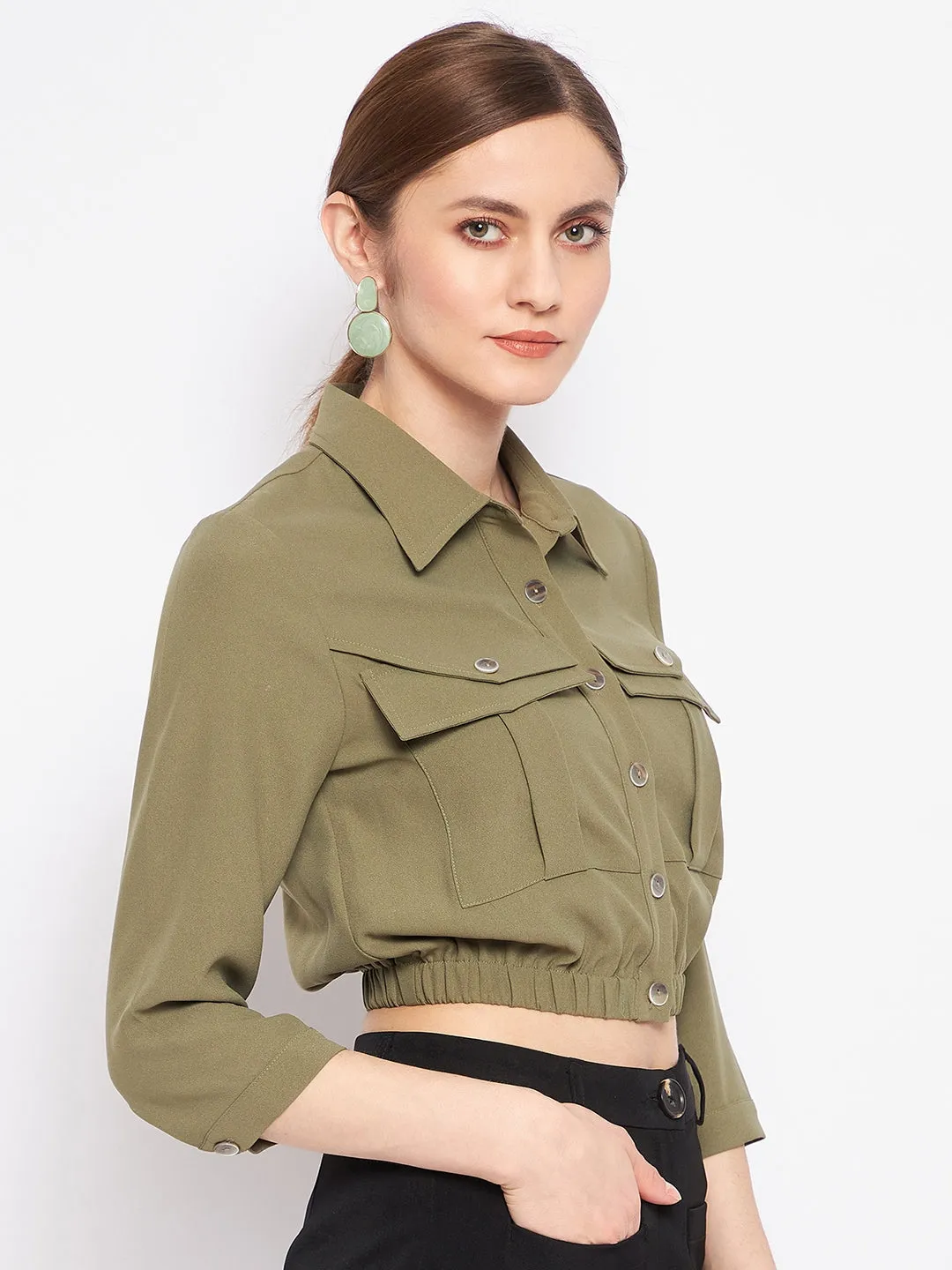 Madame Olive Top EcoFriendlyTextiles Trendy Hat