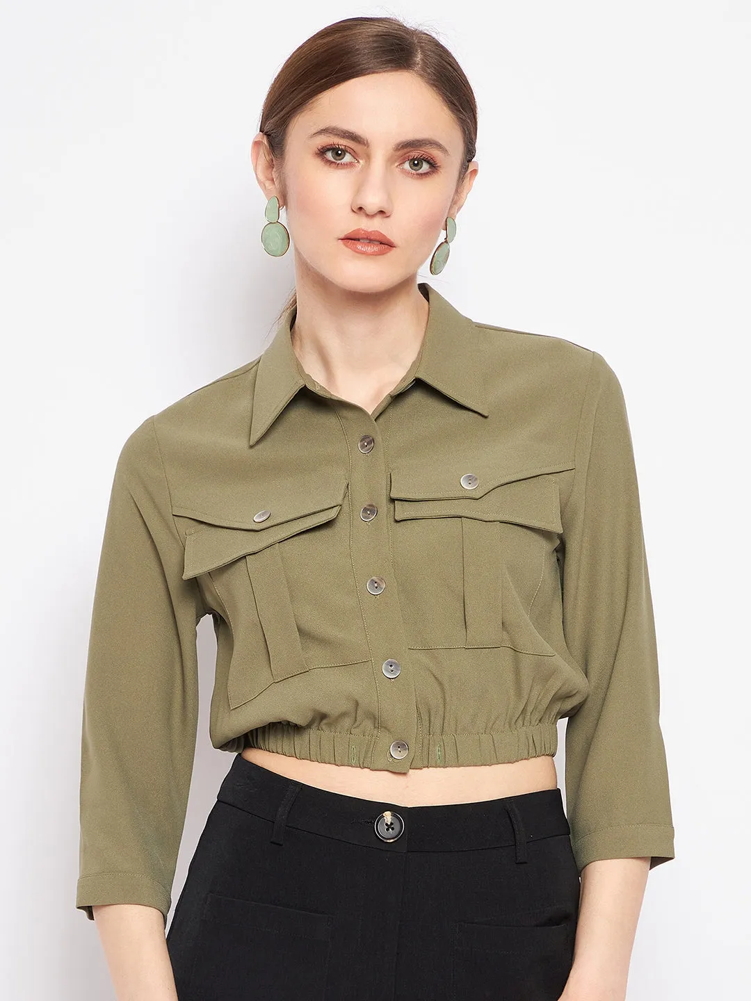 WaterRepellentSurface Practical Jacket Madame Olive Top
