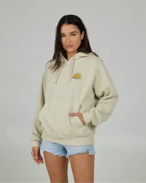 Chill Vibe product pastel softness Palms Hoodie - Off White
