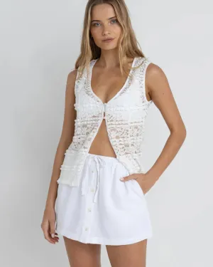 Limited Quantity Beach Side Skort - White