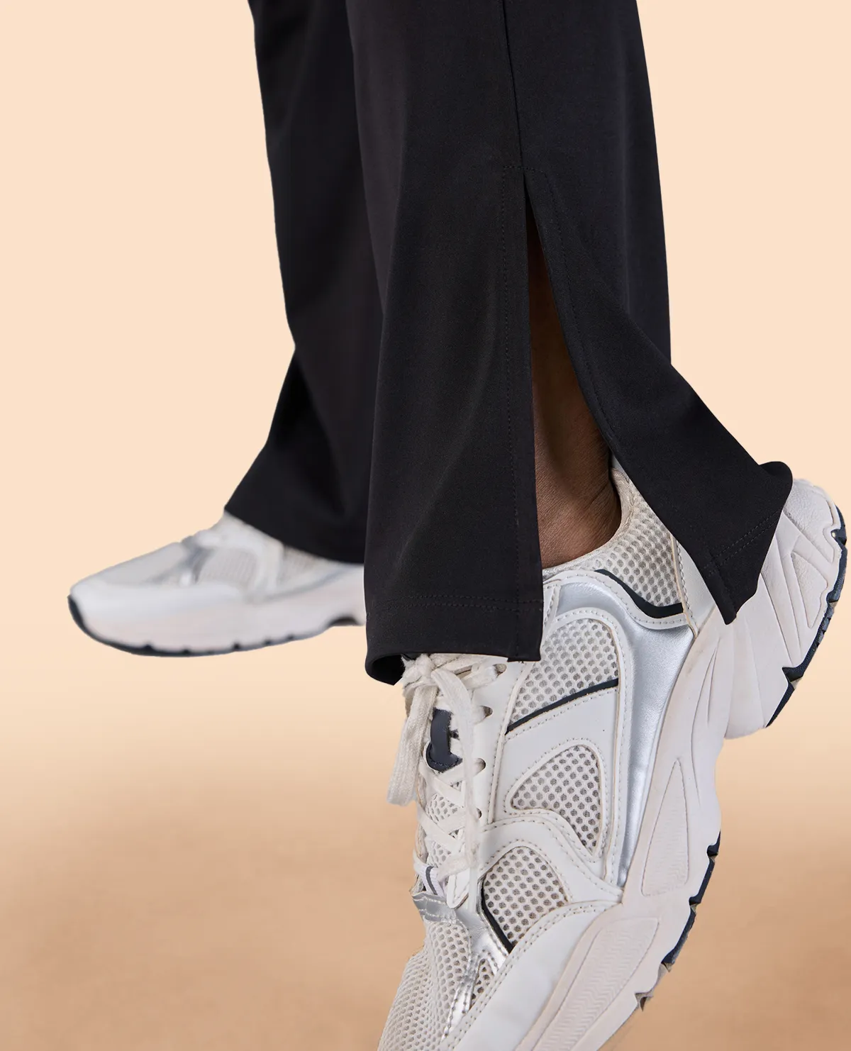Criss-Cross Flare Pants in Second SKN Active Comfort Wear Functional Comfort