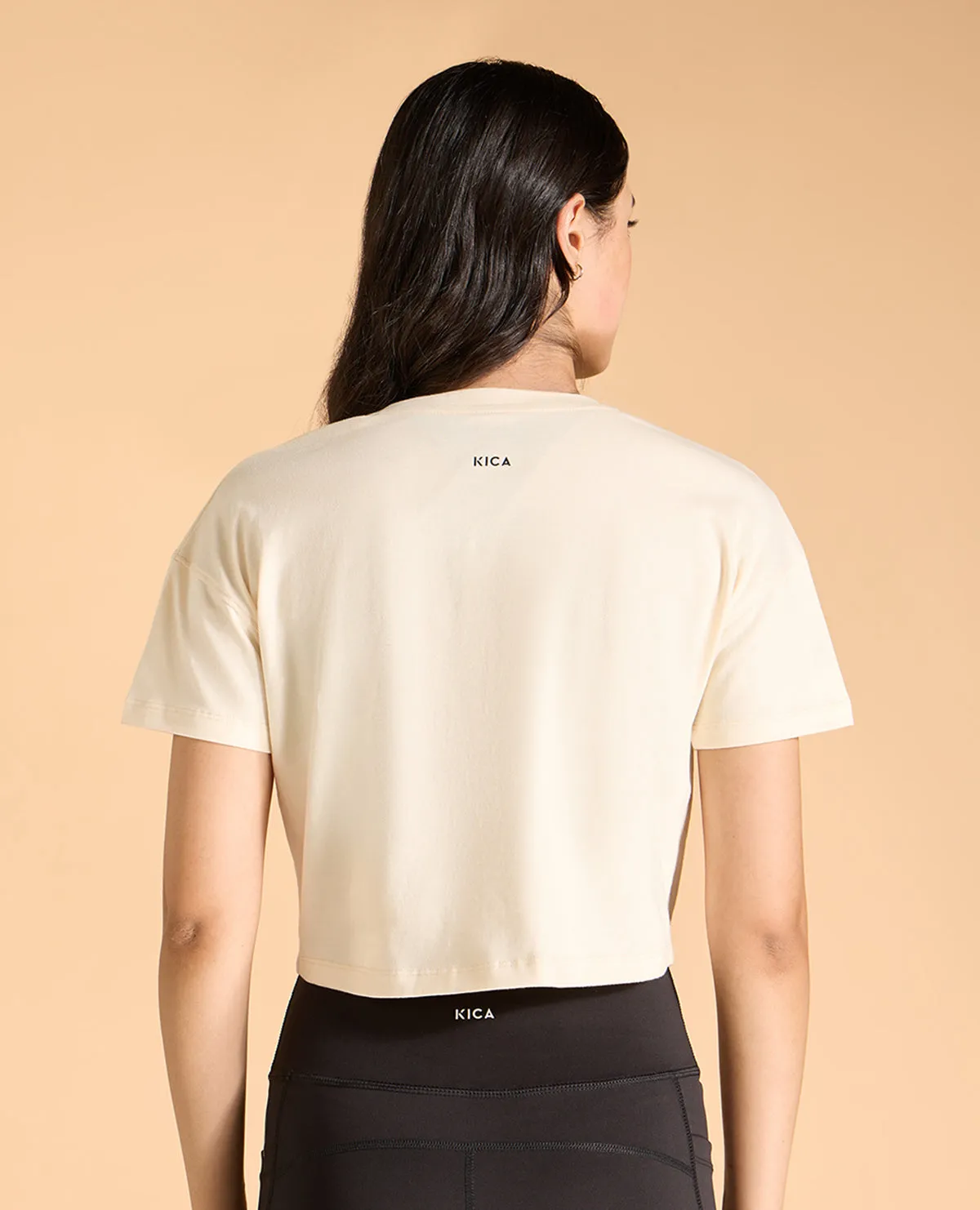 Avocado Cropped Cotton Top Bohemian freedom