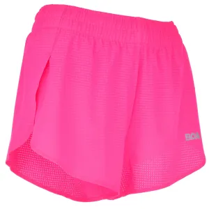 Women's AeroPro 3" Split Shorts - Hot Pink Active Lifestyle Urban Mood