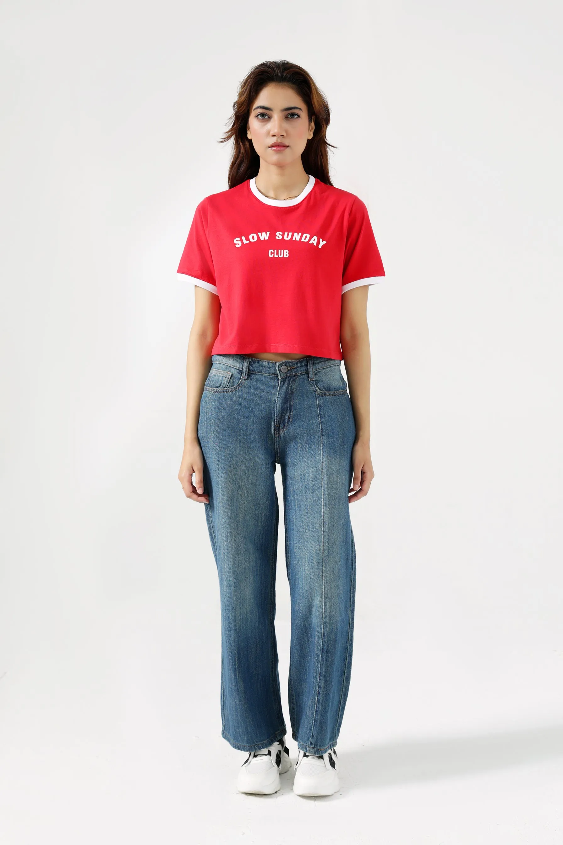 Light Core CROPPED GRAPHIC TEE