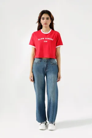 Light Core CROPPED GRAPHIC TEE