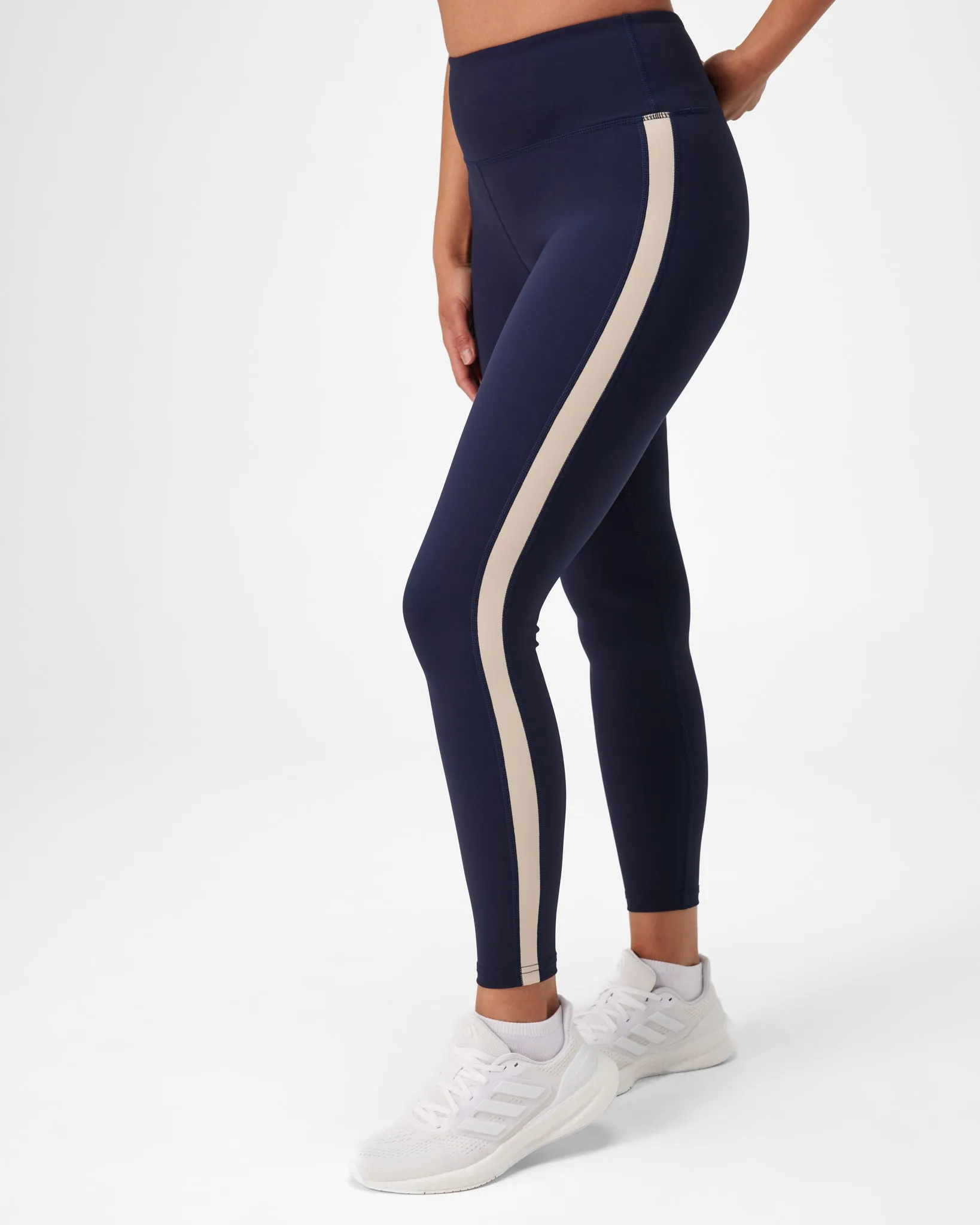 LayeredPanels Insport Womens Escape Panel Full Length Tight Navy/Cream