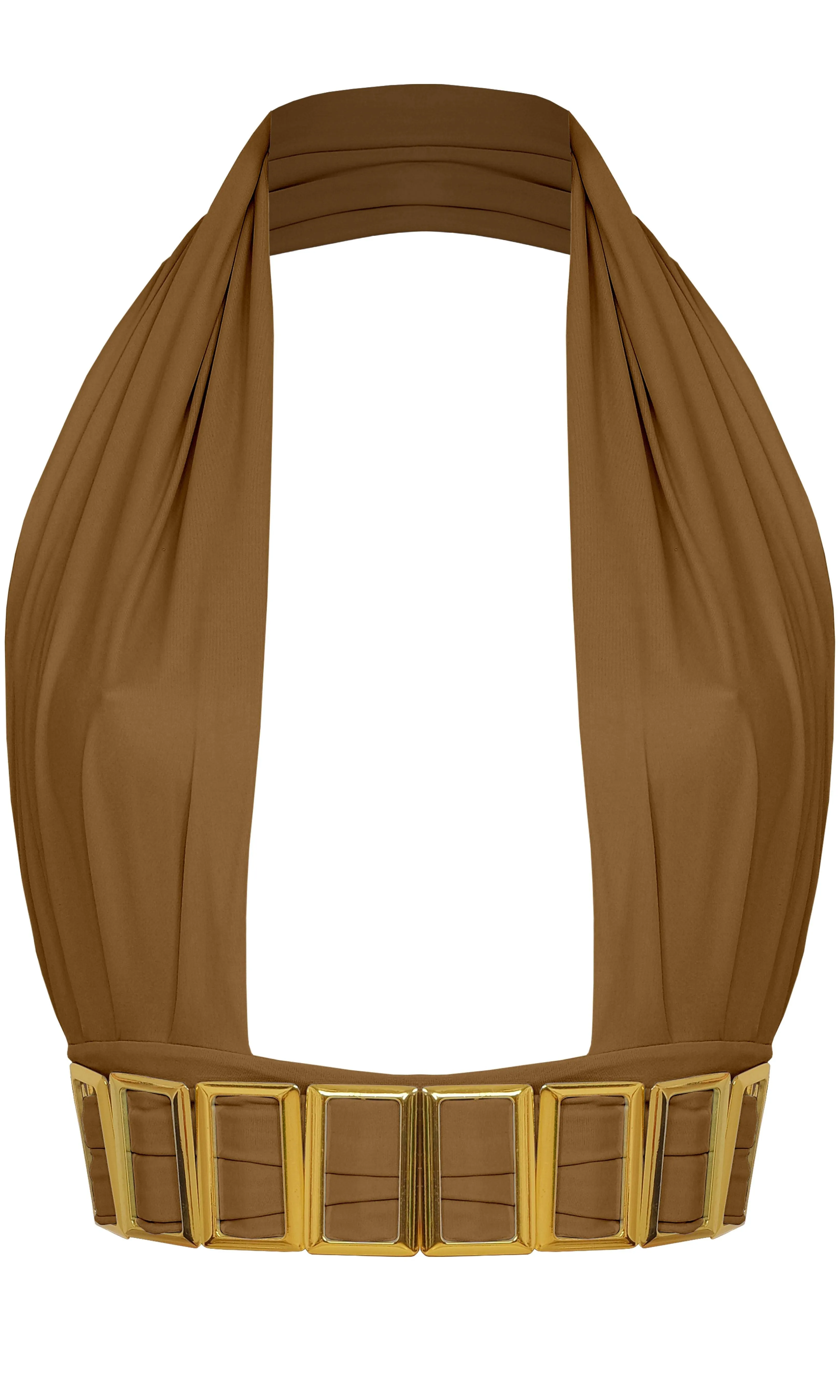 Convertible Neckline Low Profile Fastener PETISA BIKINI TOP