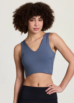 In Waves Super Soft Longline Bra national defense