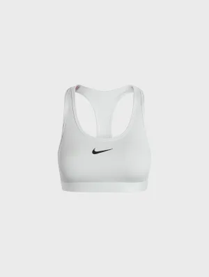 NIKE SWOOSH MEDIUM SUPPORT BRA WHITE Full body workouts