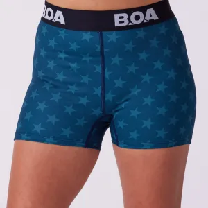 Women's Fly Fit Short - Stars Bonded Seam Technology