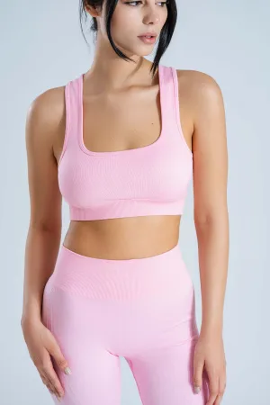 Flexible Support Petite size seams AuraFit Seamless Yoga Bra