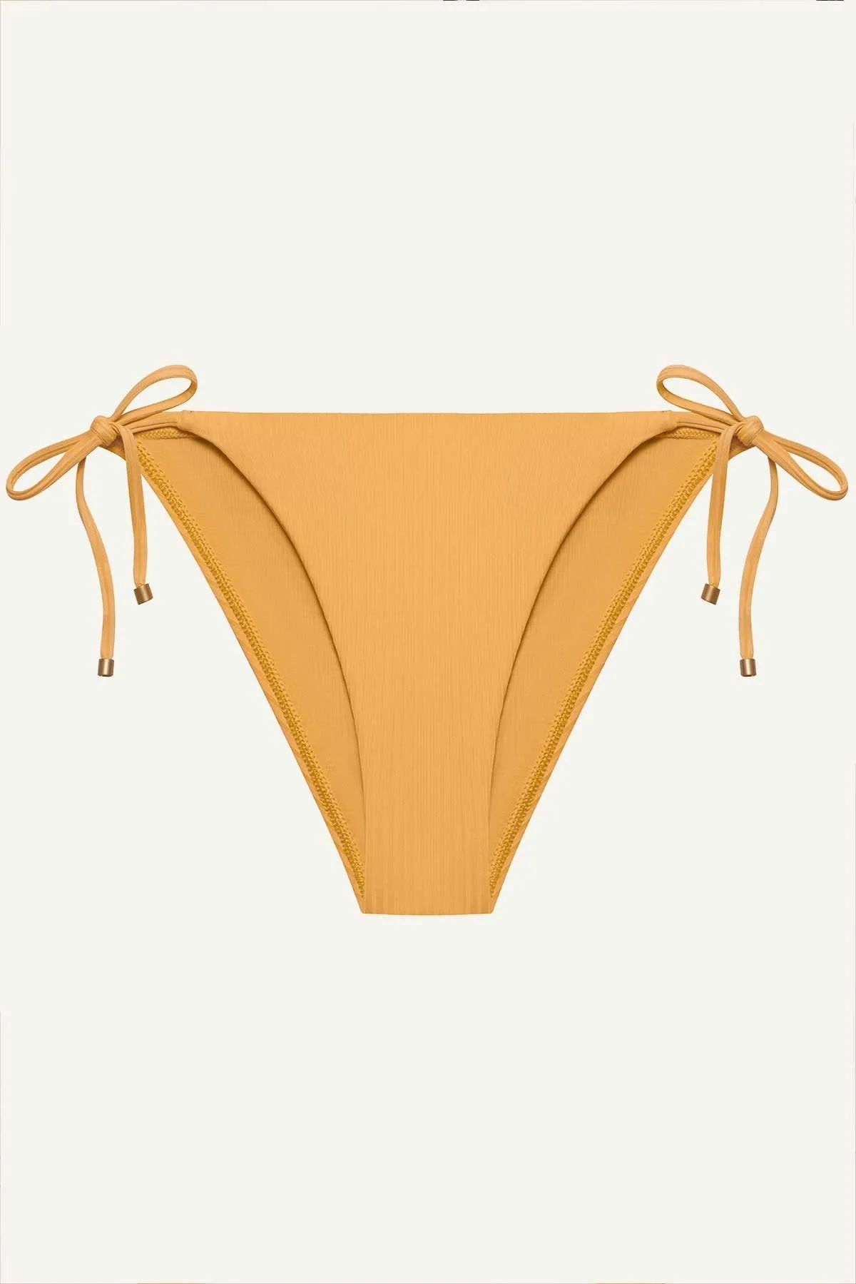 Elle Tie Side Bottom - Creamsicle EcoRib Stacked Cushioning