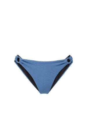 Flexible Underwire Camilla Ring Bottom In Steel Blue Metallic Pique