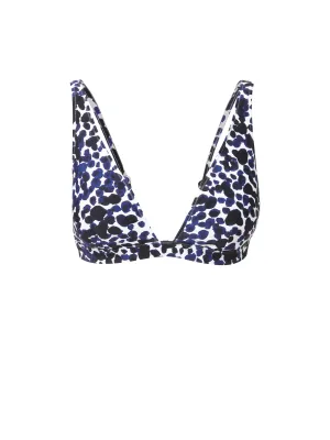 Flexible Underwire Support Jessica Top Animal Dot