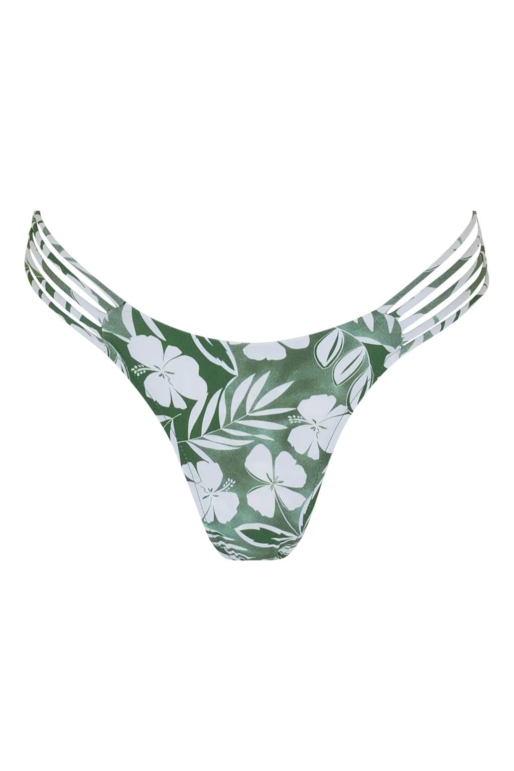 Enzo Bikini Bottom - Flora Comfort Fit Lining