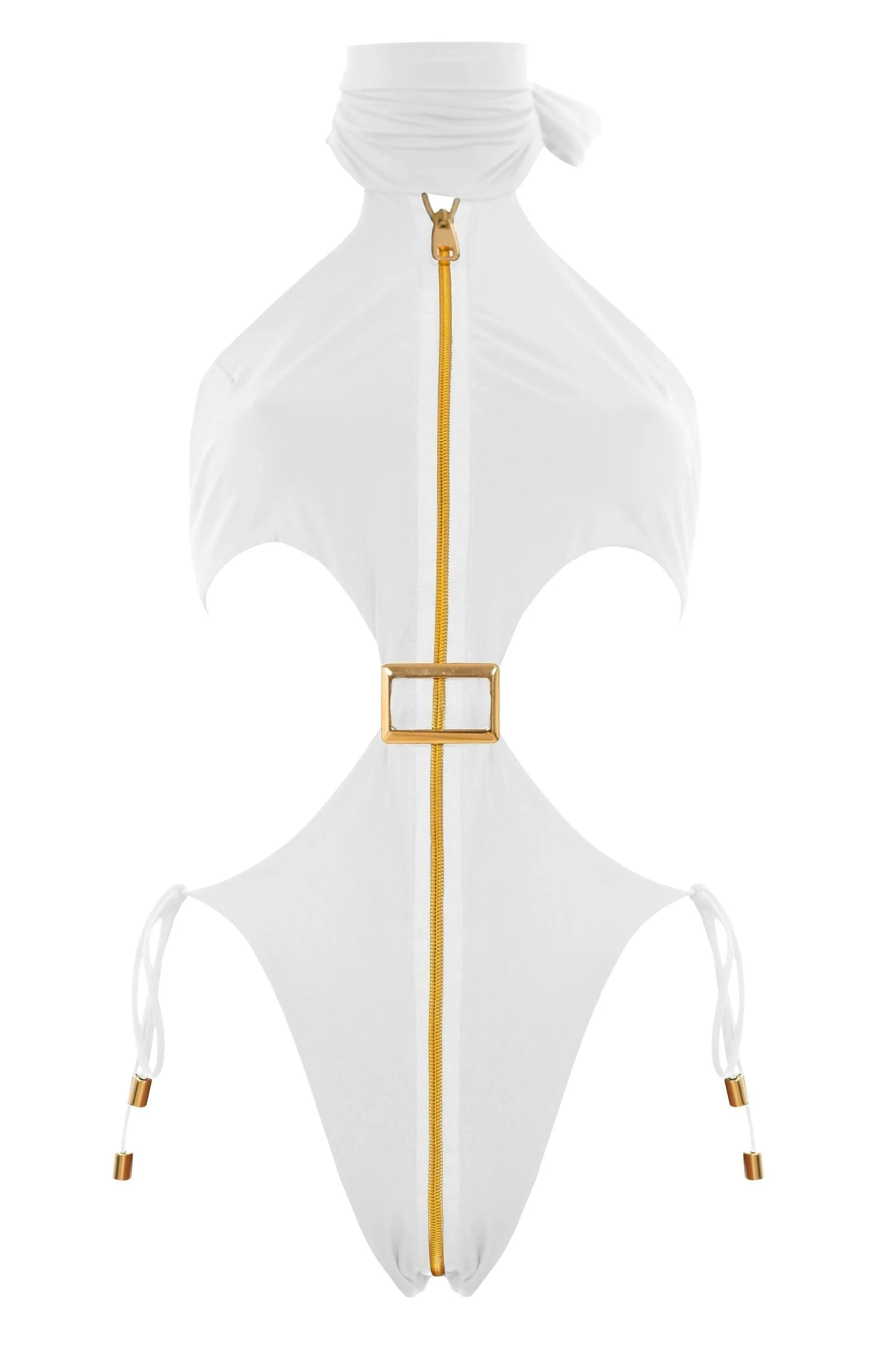 Confidence-Boosting Laser Cut Perforations CYNOSURE SWIMWEAR