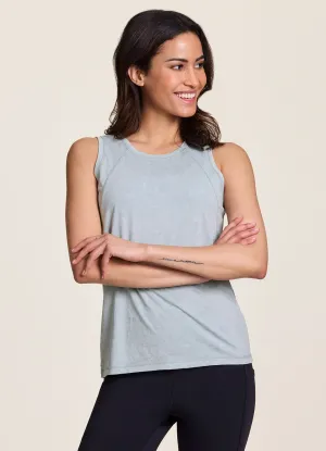 Seascape Back Ribbed Tank Body Mapped Vent Zones High Strength Thread