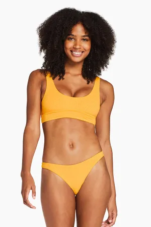 Zero Gravity Feel Anti Slip Waistband Sienna Tank - Iced Mango EcoRib