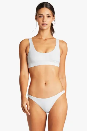 Sienna Tank - White EcoRib Soft Cup Support