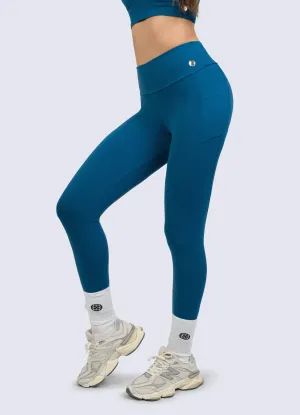 LEGGING SUPLEX CONTROL BLUE Travel Ready