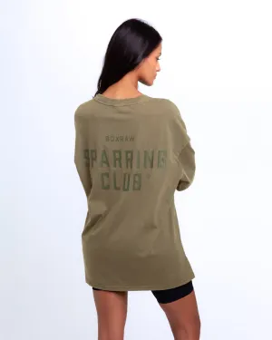 Sparring Club Oversized T-Shirt - Washed Olive GentleWaistband