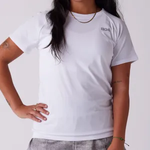 StretchFree Women's Vapor Lite Tempo SS Tee - White