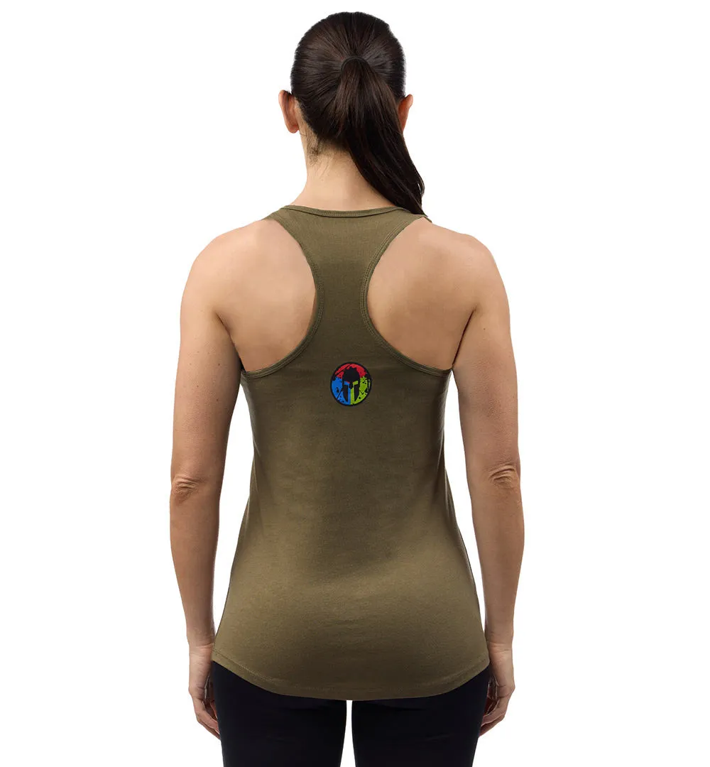 Easy Wear AntiStatic Material SPARTAN Trifecta Battle Tank - Women's
