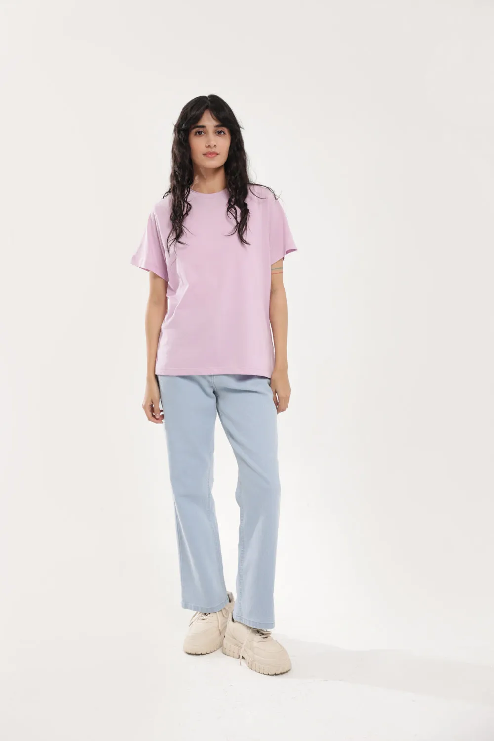 BASIC REGULAR TEE HighNeckStyle FlexibleFit