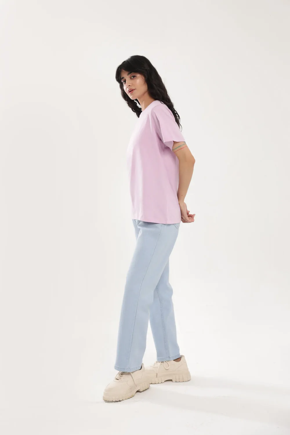 BASIC REGULAR TEE Natural Fiber Blend