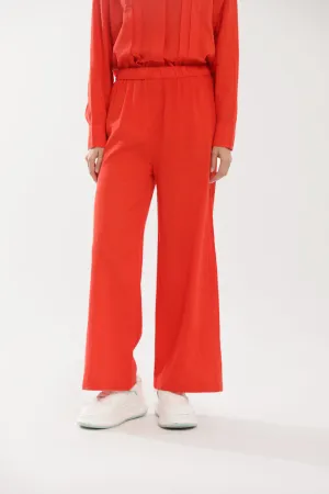WIDE LEG TROUSERS Simple Silhouette