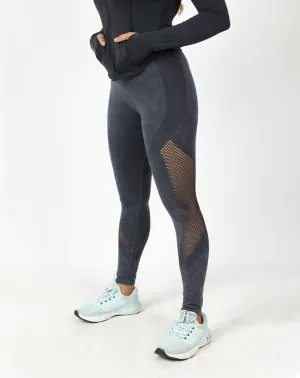 Body Shaping Budget Friendly Moisture Managing MeshTone Seamless Sculptor Leggings - Breathe, Stretch, and Shape