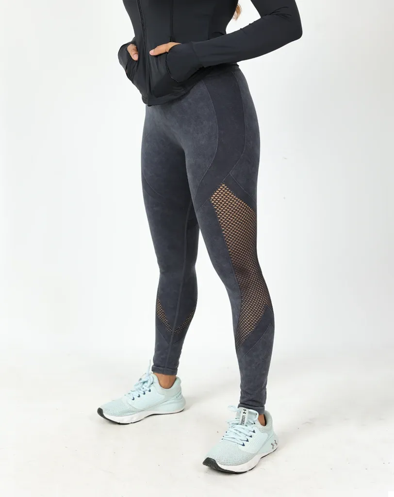Body Shaping Budget Friendly Moisture Managing MeshTone Seamless Sculptor Leggings - Breathe, Stretch, and Shape