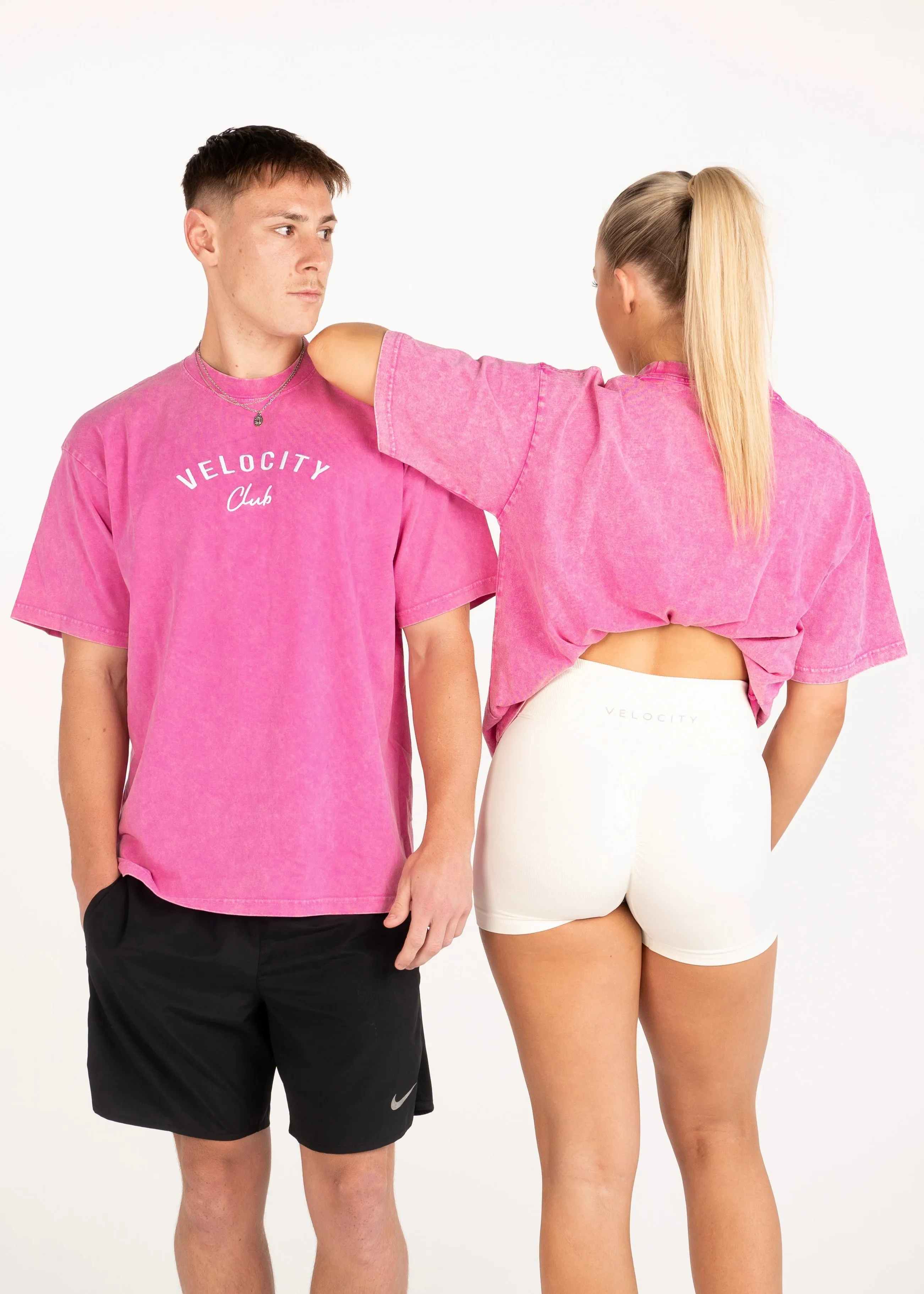 Adjustable drawstring Chic Accessory UNISEX PUMP COVER - PINK