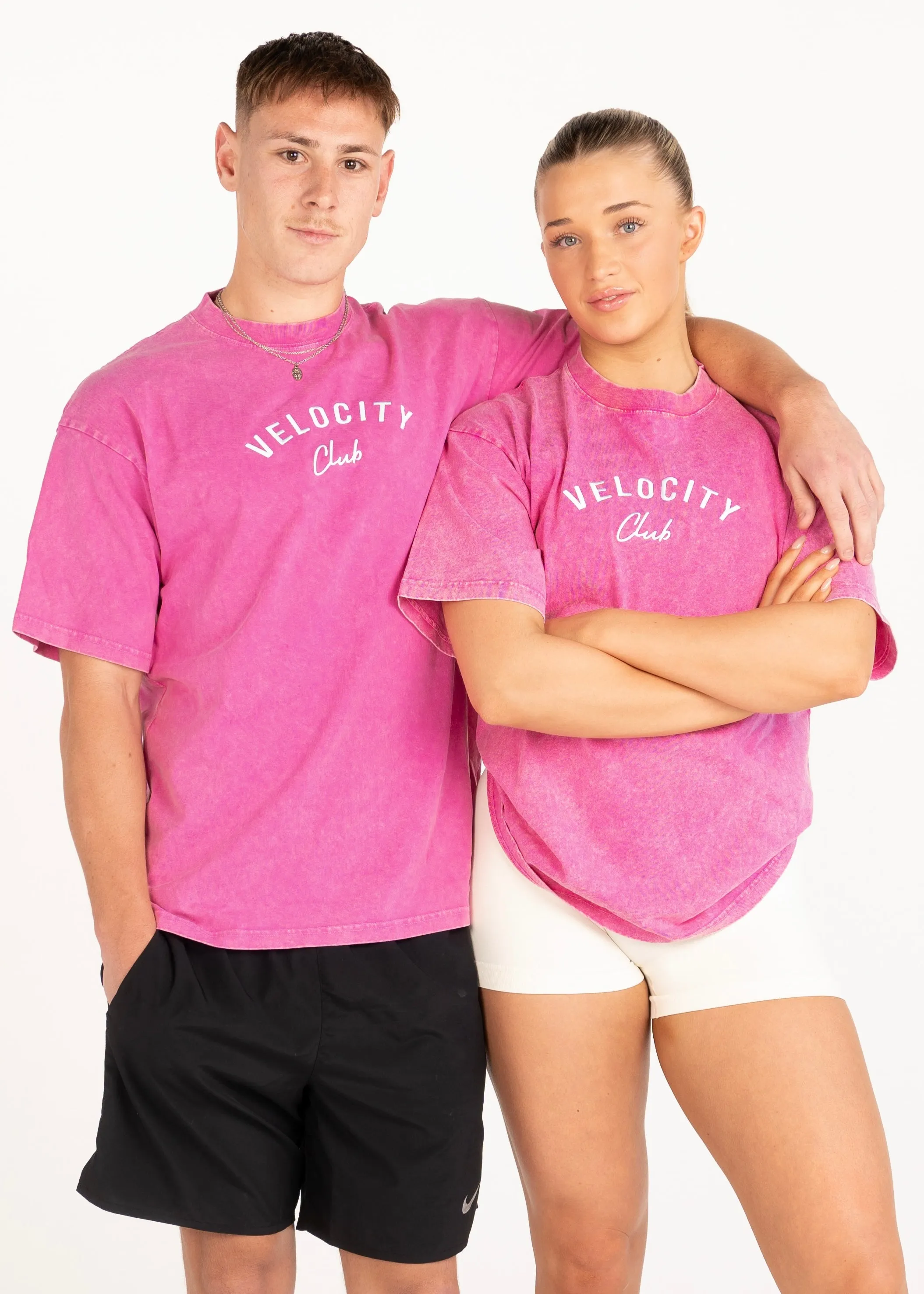 UNISEX PUMP COVER - PINK Layered Look Snow Ready